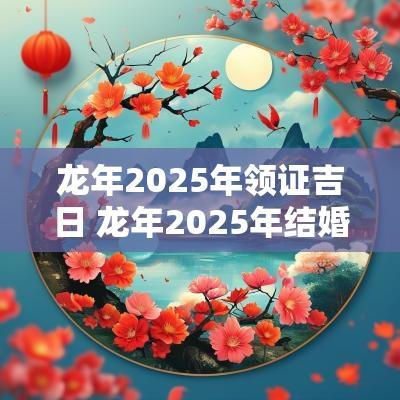 蛇年2025年领证吉日 蛇年2025年结婚最佳日期