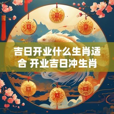 吉日开业什么生肖适合 开业吉日冲生肖什么意思