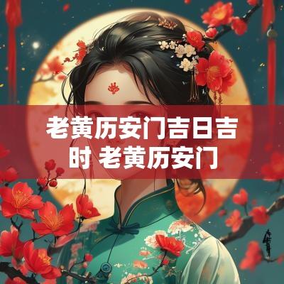 老黄历安门吉日吉时 老黄历安门