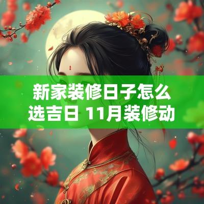 新家装修日子怎么选吉日 11月装修动工吉日查询