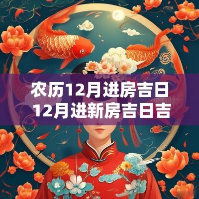 农历12月进房吉日 12月进新房吉日吉时