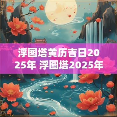 浮图塔黄历吉日2025年 浮图塔2025年开业吉日