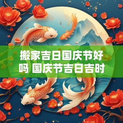 搬家吉日国庆节好吗 国庆节吉日吉时