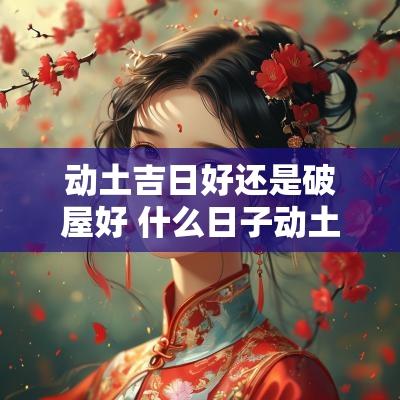 动土吉日好还是破屋好 什么日子动土最好最吉利