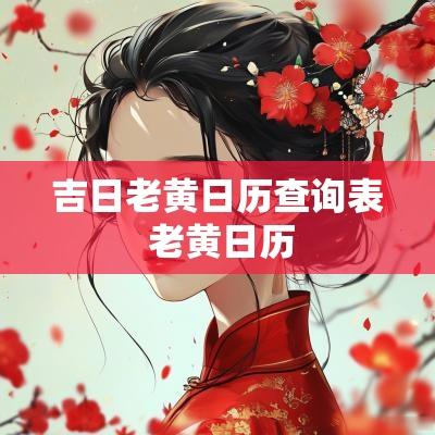 吉日老黄日历查询表 老黄日历