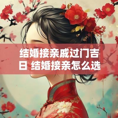 结婚接亲戚过门吉日 结婚接亲怎么选吉日