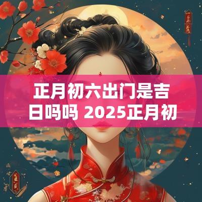 正月初六出门是吉日吗吗 2025正月初六搬家吉日
