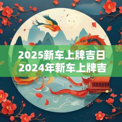 2025新车上牌吉日 2025年新车上牌吉日一览表