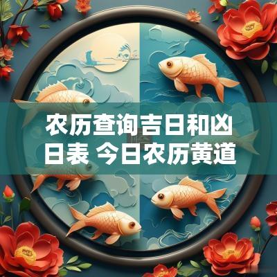 农历查询吉日和凶日表 今日农历黄道吉日查询 农历查询吉日和凶日表 今日农历黄道吉日查询