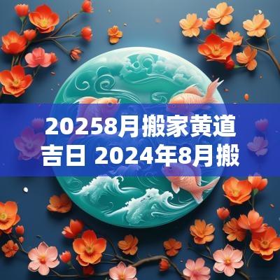 20258月搬家黄道吉日 2025年8月搬家黄道吉日一览表
