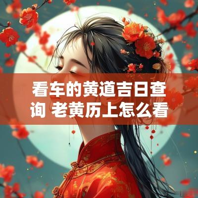 看车的黄道吉日查询 老黄历上怎么看提车吉日