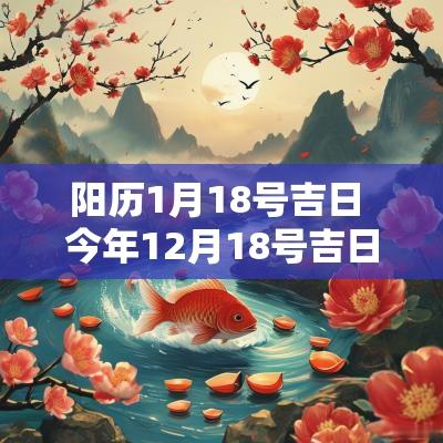 阳历1月18号吉日 今年12月18号吉日