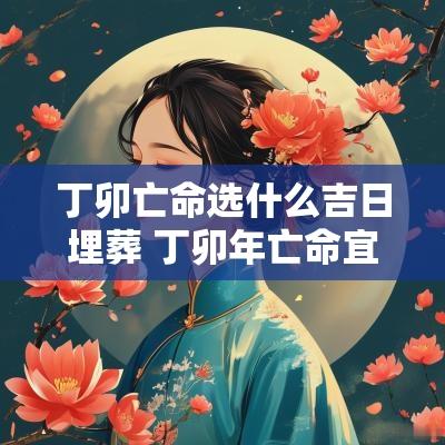 丁卯亡命选什么吉日埋葬 丁卯年亡命宜葬什么山向