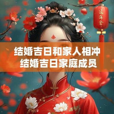 结婚吉日和家人相冲 结婚吉日家庭成员相冲
