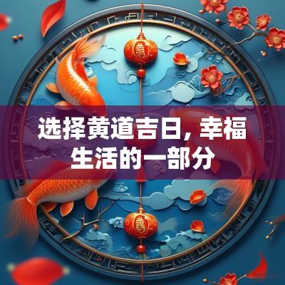 选择黄道吉日, 幸福生活的一部分