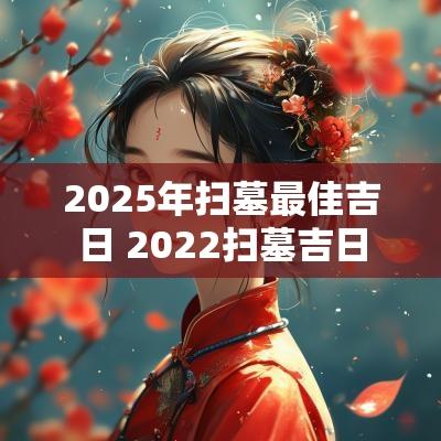 2025年扫墓最佳吉日 2025扫墓吉日