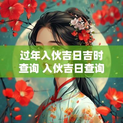 过年入伙吉日吉时查询 入伙吉日查询2025年