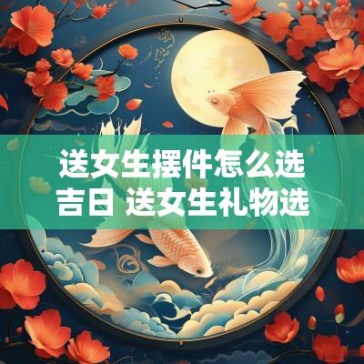 送女生摆件怎么选吉日 送女生礼物选摆件合适吗