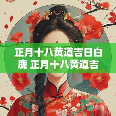 正月十八黄道吉日白鹿 正月十八黄道吉日一览表