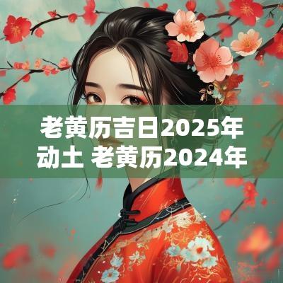 老黄历吉日2025年动土 老黄历2025年动土黄道吉日