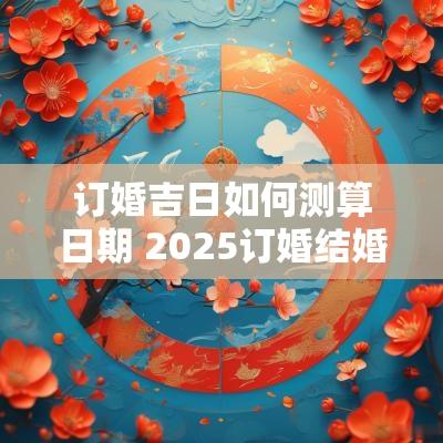 订婚吉日如何测算日期 2025订婚结婚吉日