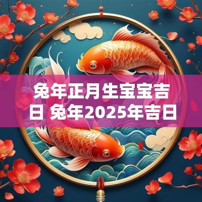 蛇年正月生宝宝吉日 蛇年2025年吉日