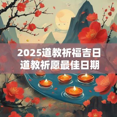 2025道教祈福吉日 道教祈愿最佳日期