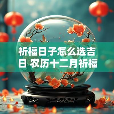 祈福日子怎么选吉日 农历十二月祈福吉日