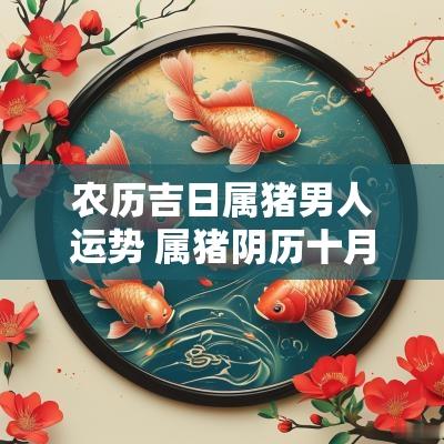 农历吉日属猪男人运势 属猪阴历十月黄道吉日