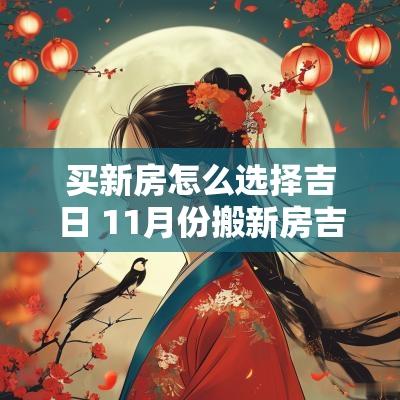 买新房怎么选择吉日 11月份搬新房吉日