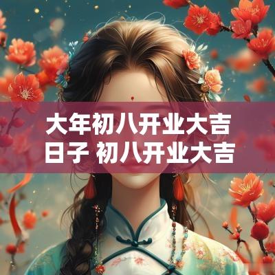 大年初八开业大吉日子 初八开业大吉原版视频
