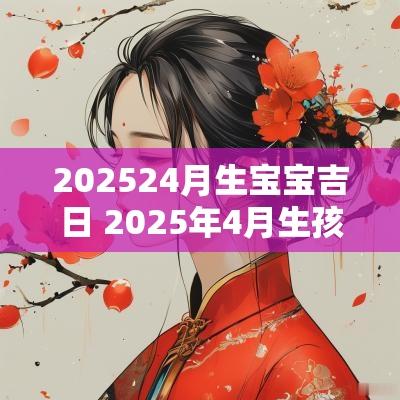 202524月生宝宝吉日 2025年4月生孩子吉日吉时