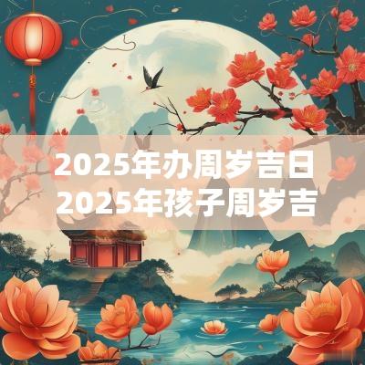 2025年办周岁吉日 2025年孩子周岁吉日