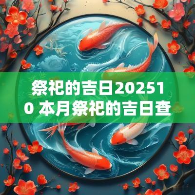 祭祀的吉日202510 本月祭祀的吉日查询