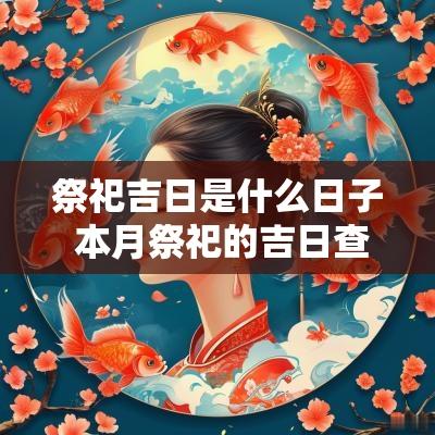 祭祀吉日是什么日子 本月祭祀的吉日查询