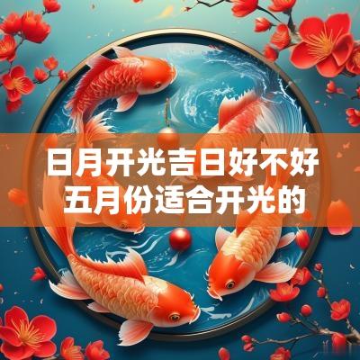 日月开光吉日好不好 五月份适合开光的吉日