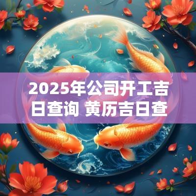 2026年公司开工吉日查询 黄历吉日查询2026年开工吉日