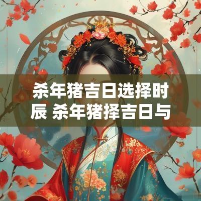 杀年猪吉日选择时辰 杀年猪择吉日与禁忌