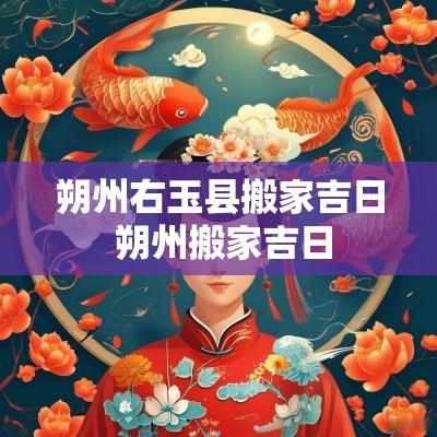朔州右玉县搬家吉日 朔州搬家吉日