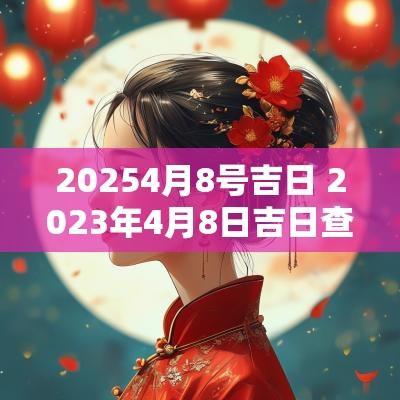 20254月8号吉日 2025年4月8日吉日查询一览表