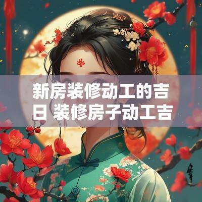 新房装修动工的吉日 装修房子动工吉日吉时