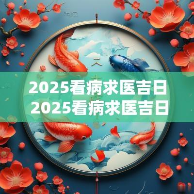 2025看病求医吉日 2025看病求医吉日查询