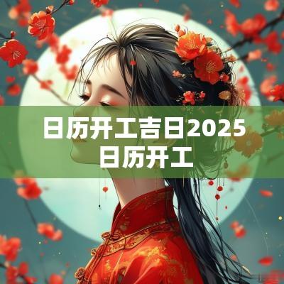 日历开工吉日2025 日历开工
