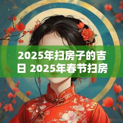2025年扫房子的吉日 2025年春节扫房子吉日