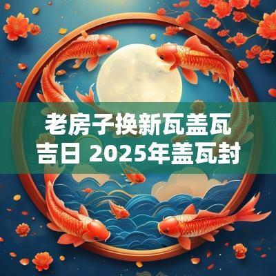 老房子换新瓦盖瓦吉日 2025年盖瓦封顶吉日