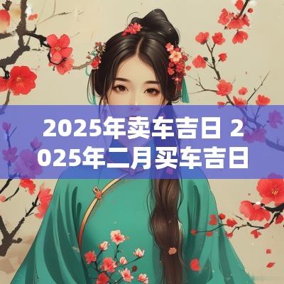 2025年卖车吉日 2025年二月买车吉日