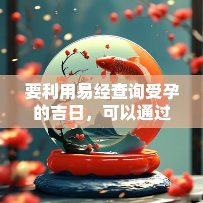 要利用易经查询受孕的吉日，可以通过以下步骤进行：