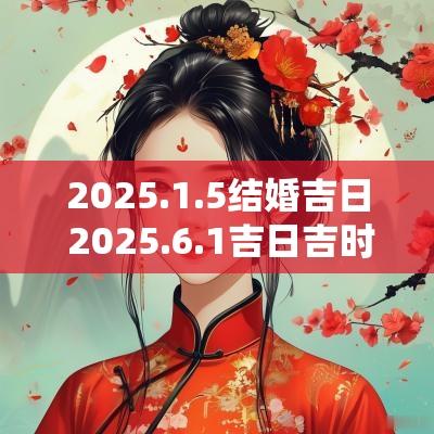 2025.1.5结婚吉日 2025.6.1吉日吉时