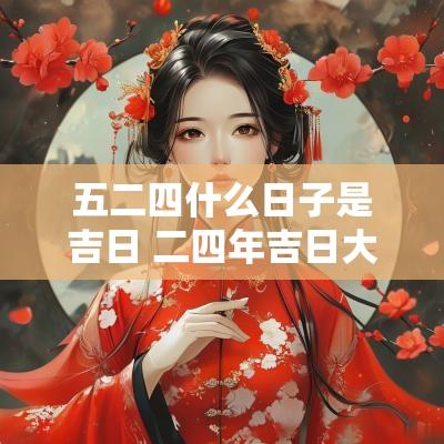 五二四什么日子是吉日 二四年吉日大全
