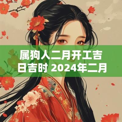 属狗人二月开工吉日吉时 2025年二月份属狗人开张吉日